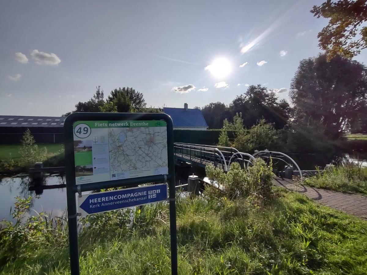 Apartamento Drenths Landgoed, Lekker Uit Annerveenschekanaal Exterior foto